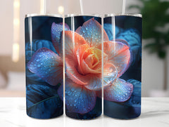 Gardenias Flowers Tumbler Wrap - CraftNest - Digital Crafting and Art