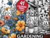 Gardening Coloring Books