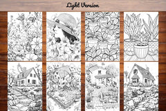 Gardening Coloring Books - CraftNest - Digital Crafting and Art