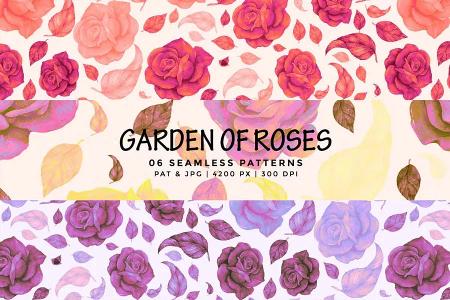 Garden of Roses - Floral