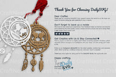 Gemini Dream Catcher Set SVG Bundle 6 - CraftNest - Digital Crafting and Art