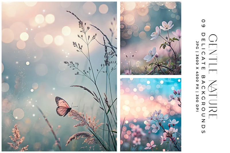 Gentle Nature - Stock Images - CraftNest - Digital Crafting and Art