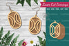 Geometric Laser Cut Earrings Design Bundle