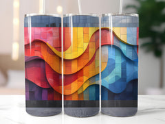 Geometric Easter 4 Tumbler Wrap - CraftNest