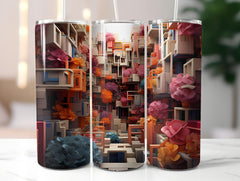Geometric Spring 2 Tumbler Wrap - CraftNest