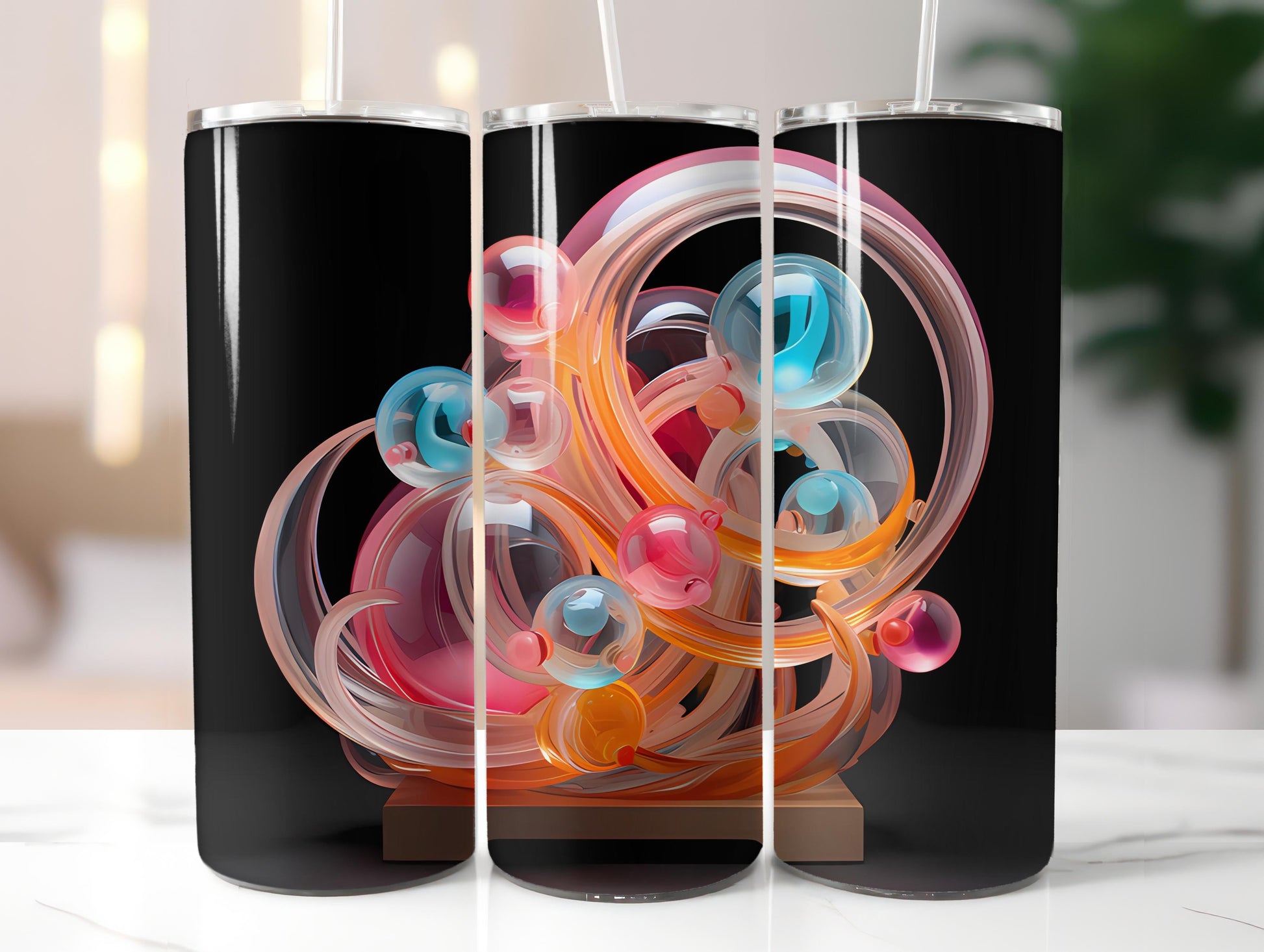 Geometric Spring 5 Tumbler Wrap - CraftNest