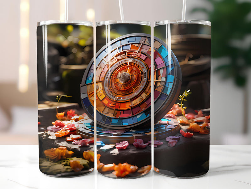 Geometric Spring 2 Tumbler Wrap - CraftNest