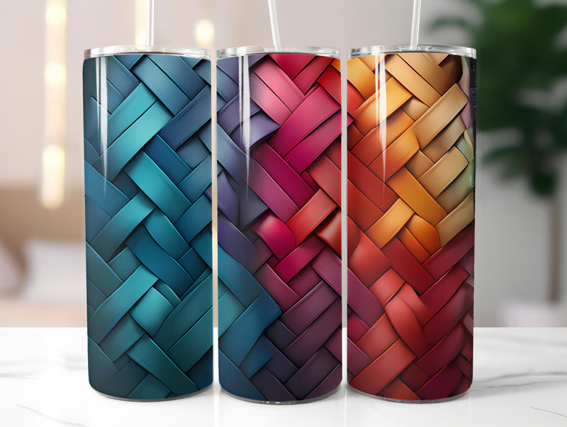 Geometric Spring 2 Tumbler Wrap - CraftNest