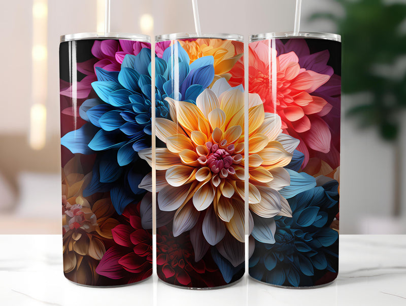 Geometric Spring 3 Tumbler Wrap - CraftNest
