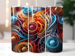 Geometric Spring 2 Tumbler Wrap - CraftNest