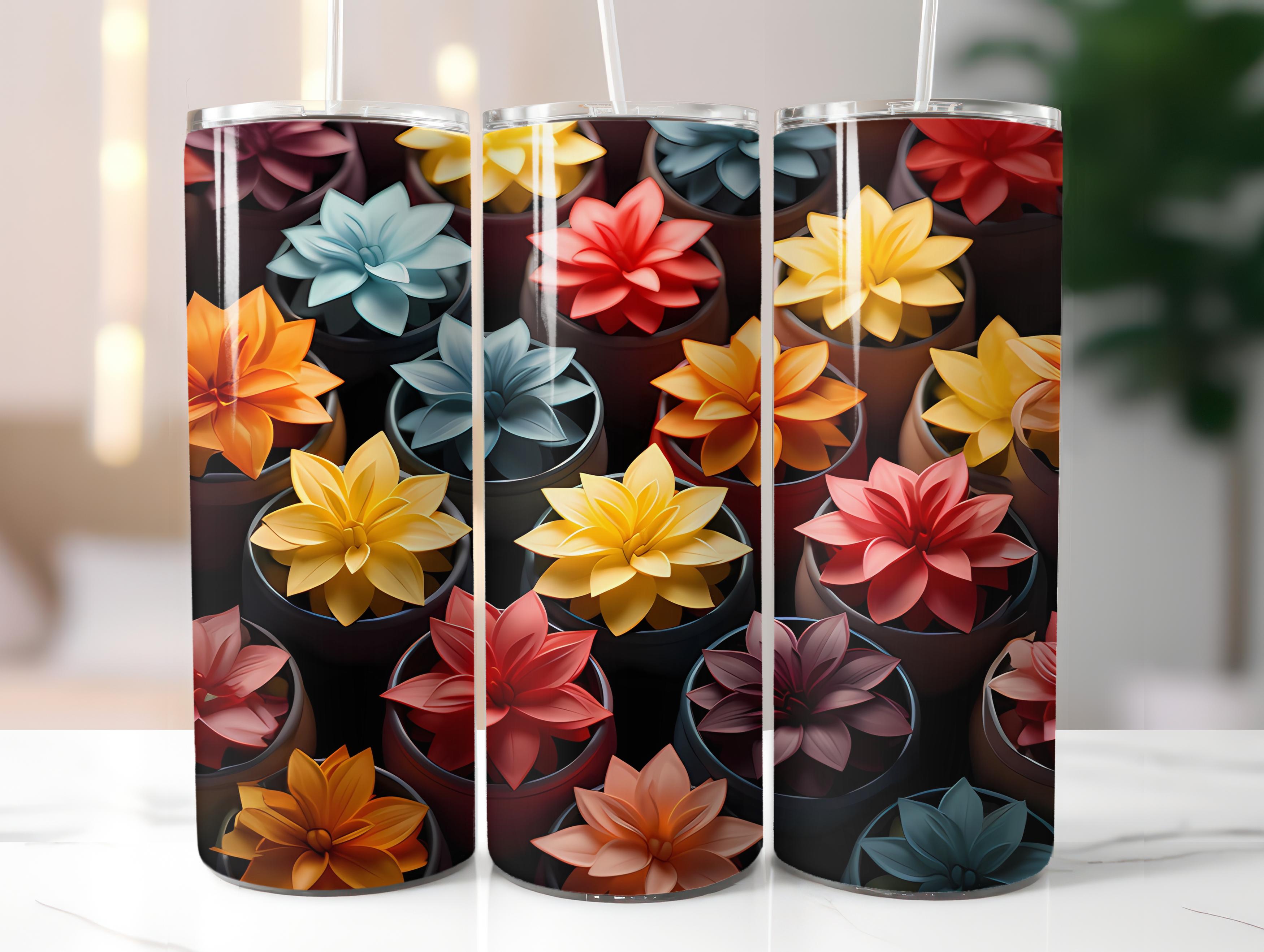 Geometric Spring 5 Tumbler Wrap - CraftNest