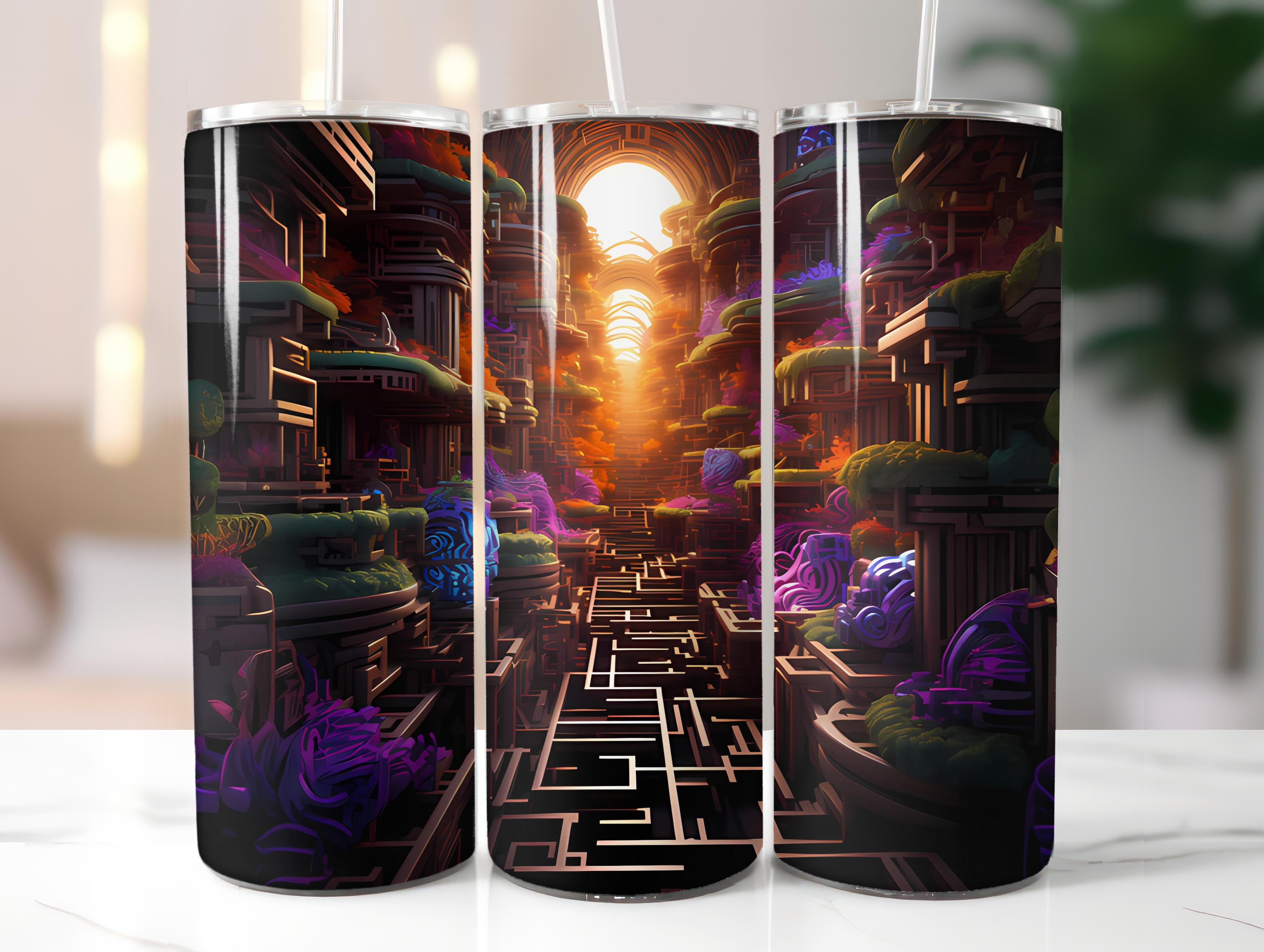 Geometric Spring 5 Tumbler Wrap - CraftNest