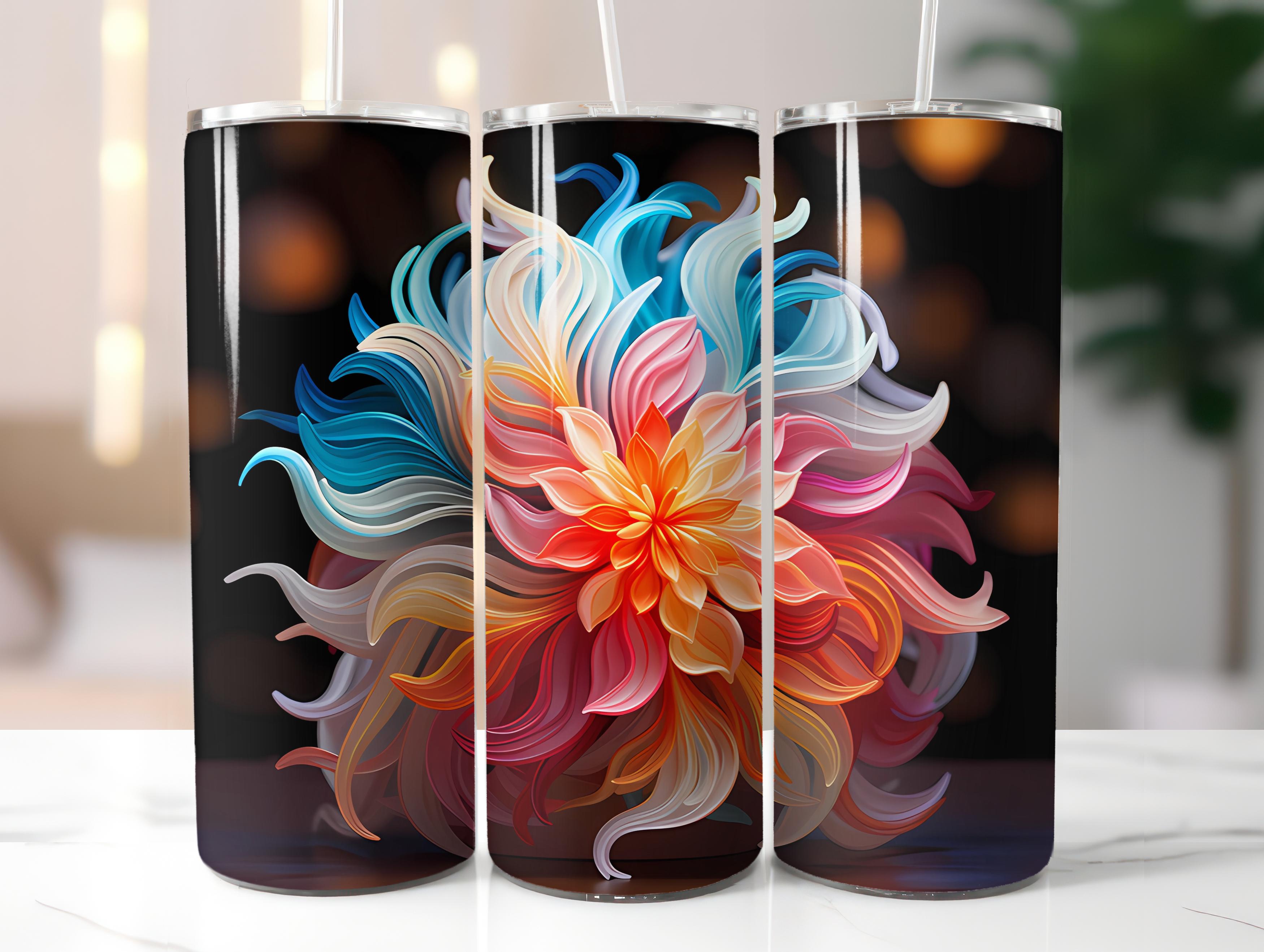 Geometric Spring 2 Tumbler Wrap - CraftNest