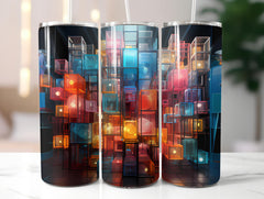 Geometric Spring 3 Tumbler Wrap - CraftNest