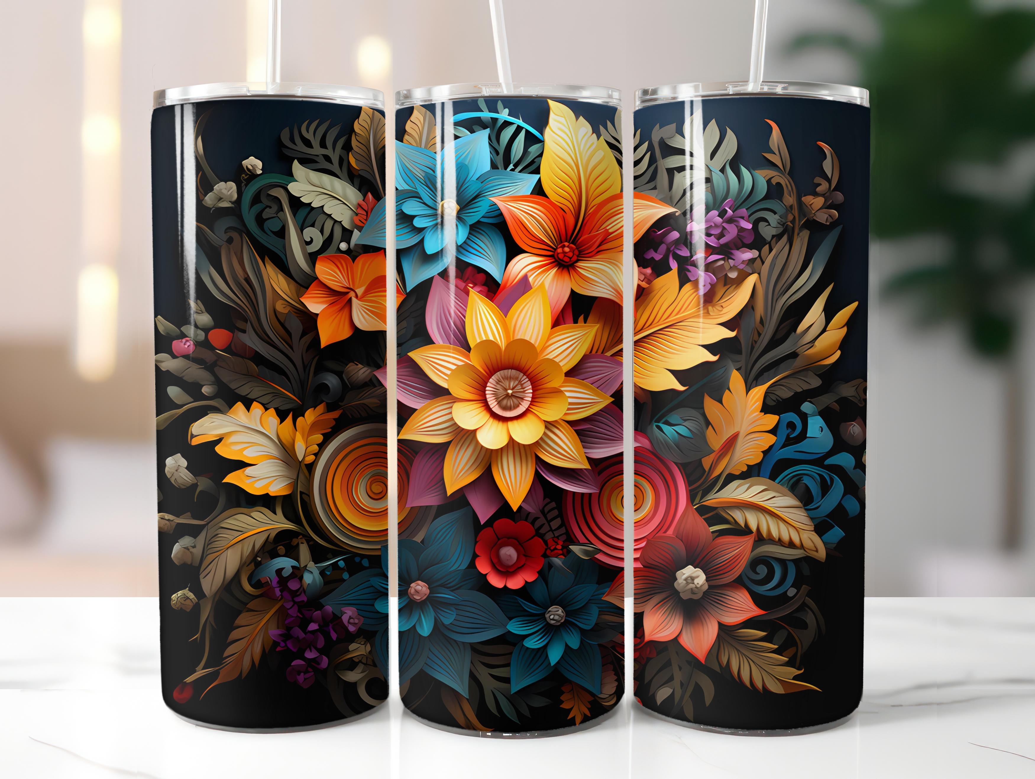 Geometric Spring 5 Tumbler Wrap - CraftNest