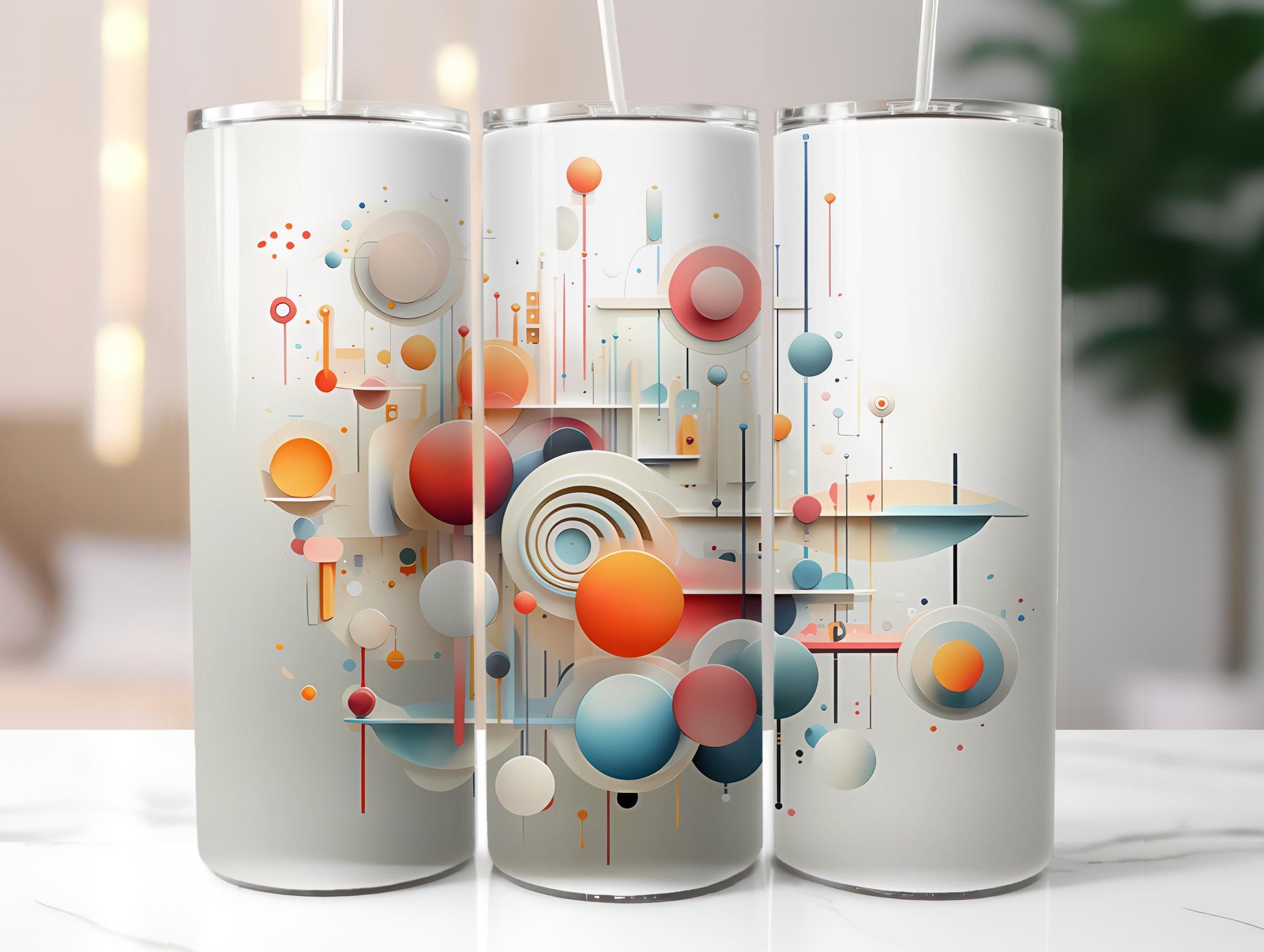 Geometric Spring 5 Tumbler Wrap - CraftNest
