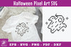 Ghost Pixel Art Clipart Bundle