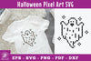 Ghost Pixel Art Clipart Bundle