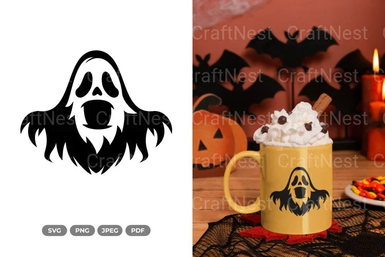 Ghost Halloween SVG Bundle - CraftNest - Digital Crafting and Art