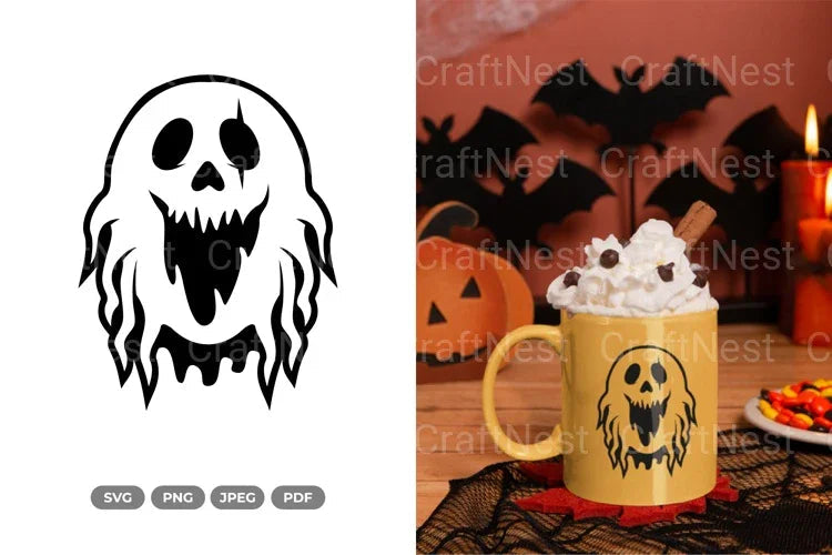 Ghost Halloween SVG Bundle - CraftNest - Digital Crafting and Art