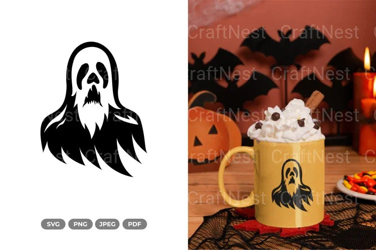 Ghost Halloween SVG Bundle - CraftNest - Digital Crafting and Art