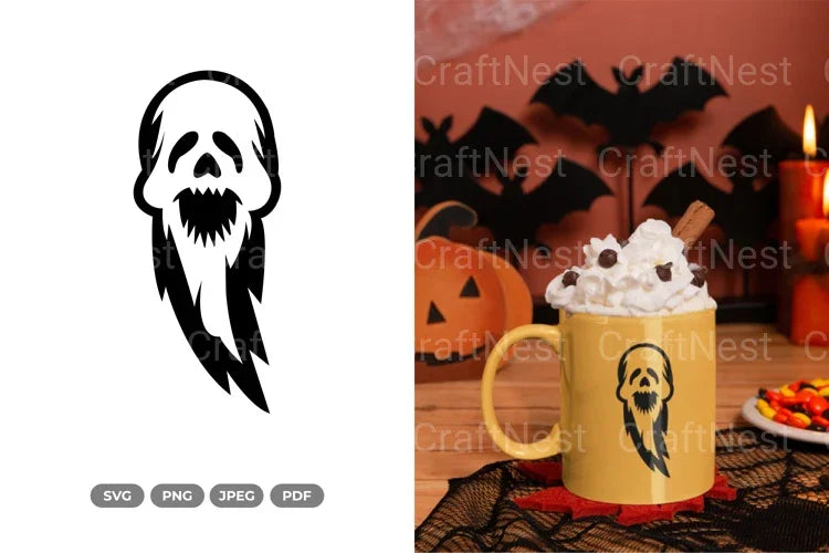 Ghost Halloween SVG Bundle - CraftNest - Digital Crafting and Art