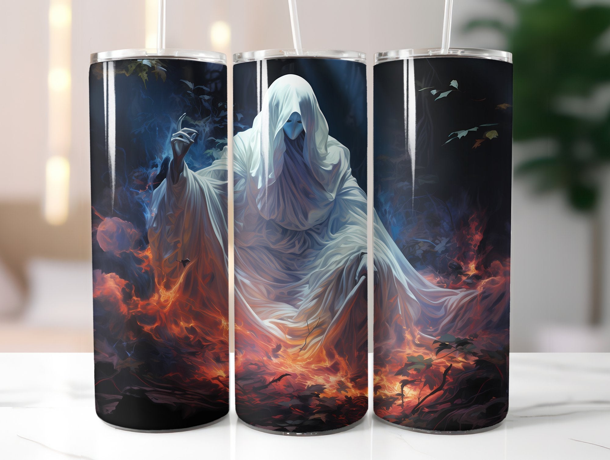 Ghosts Tumbler Wrap - CraftNest