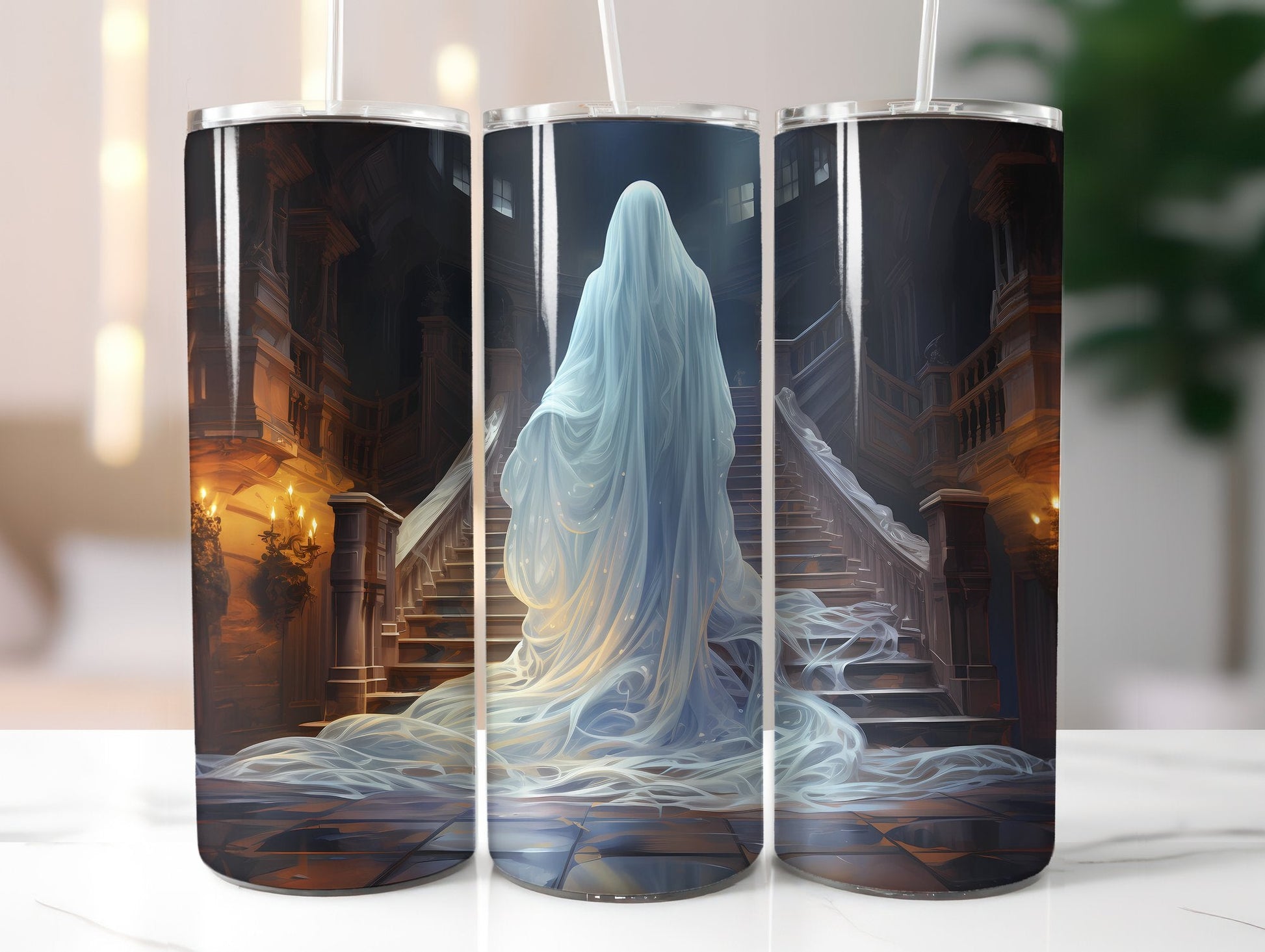 Ghosts Tumbler Wrap - CraftNest