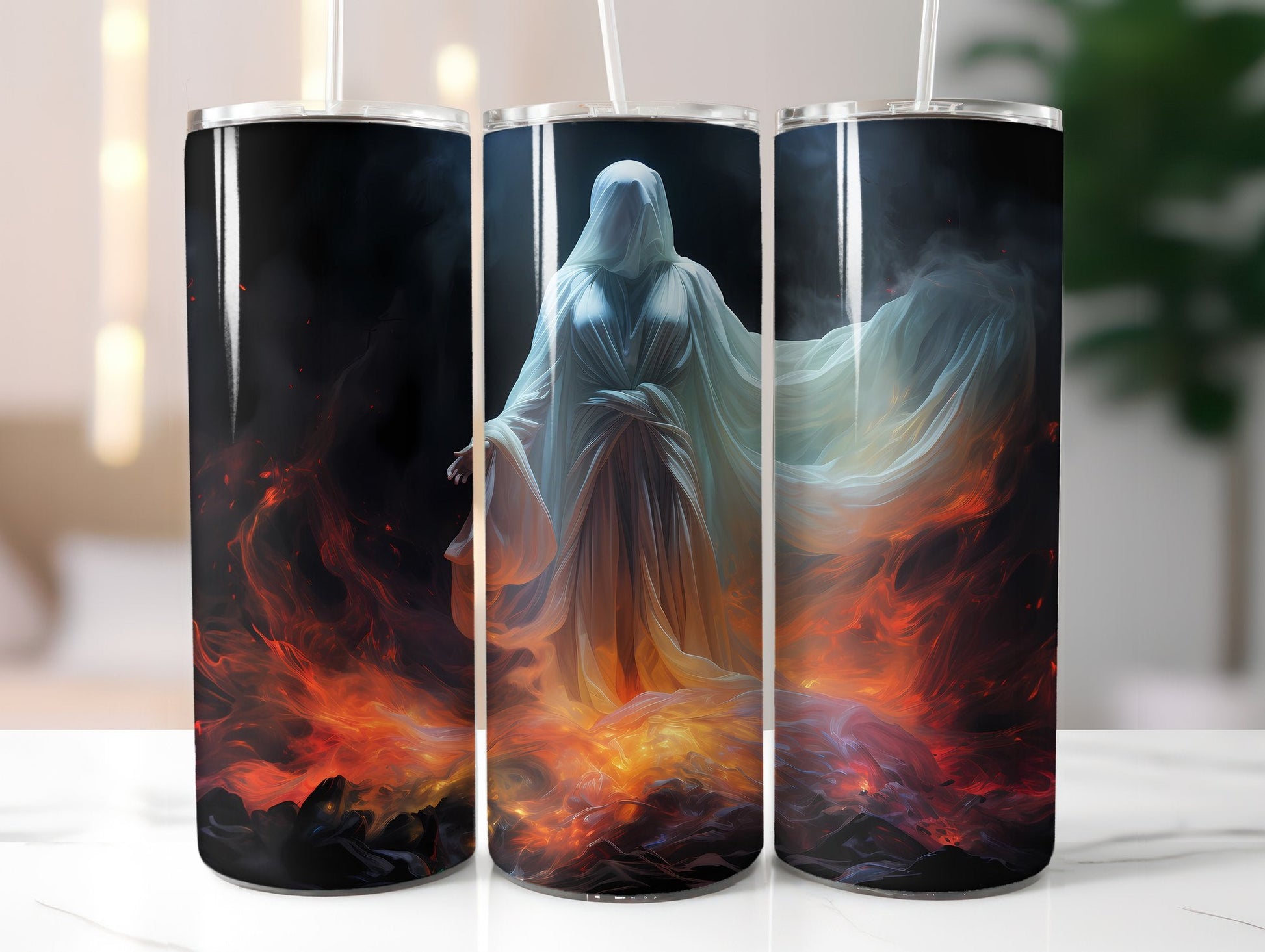 Ghosts Tumbler Wrap - CraftNest