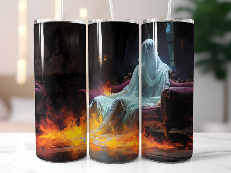Ghosts Tumbler Wrap - CraftNest