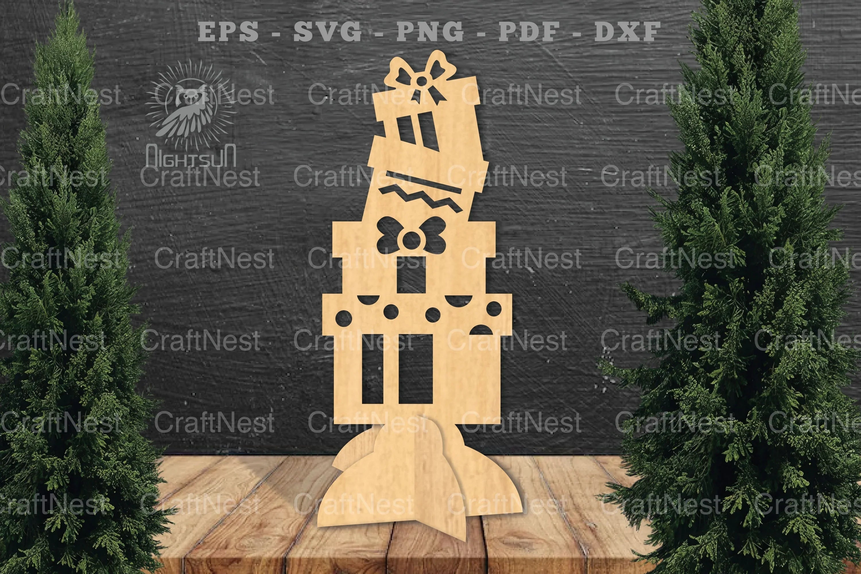 Gift Box Laser Cut Home Decor Clipart Bundle - CraftNest - Digital Crafting and Art