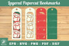 Gift Box Layered Papercut Bookmarks Clipart Bundle