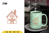 Gingerbread House Doodle SVG Bundle