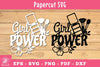 Girl Power Floral Makeup Papercut SVG Bundle