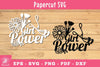 Girl Power Floral Makeup Papercut SVG Bundle