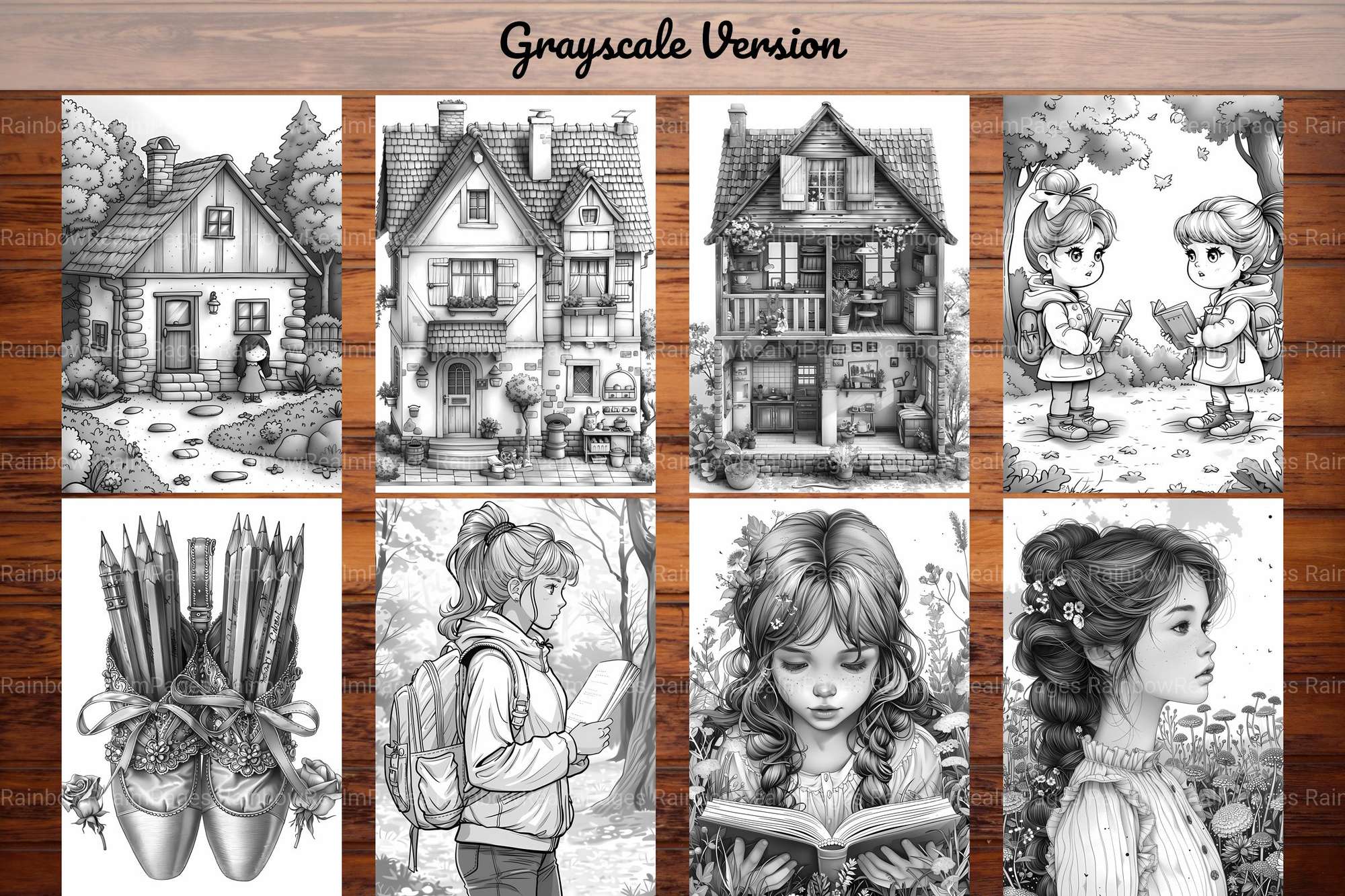 Girls Back To School Coloring Books - CraftNest - Digital Crafting and Art