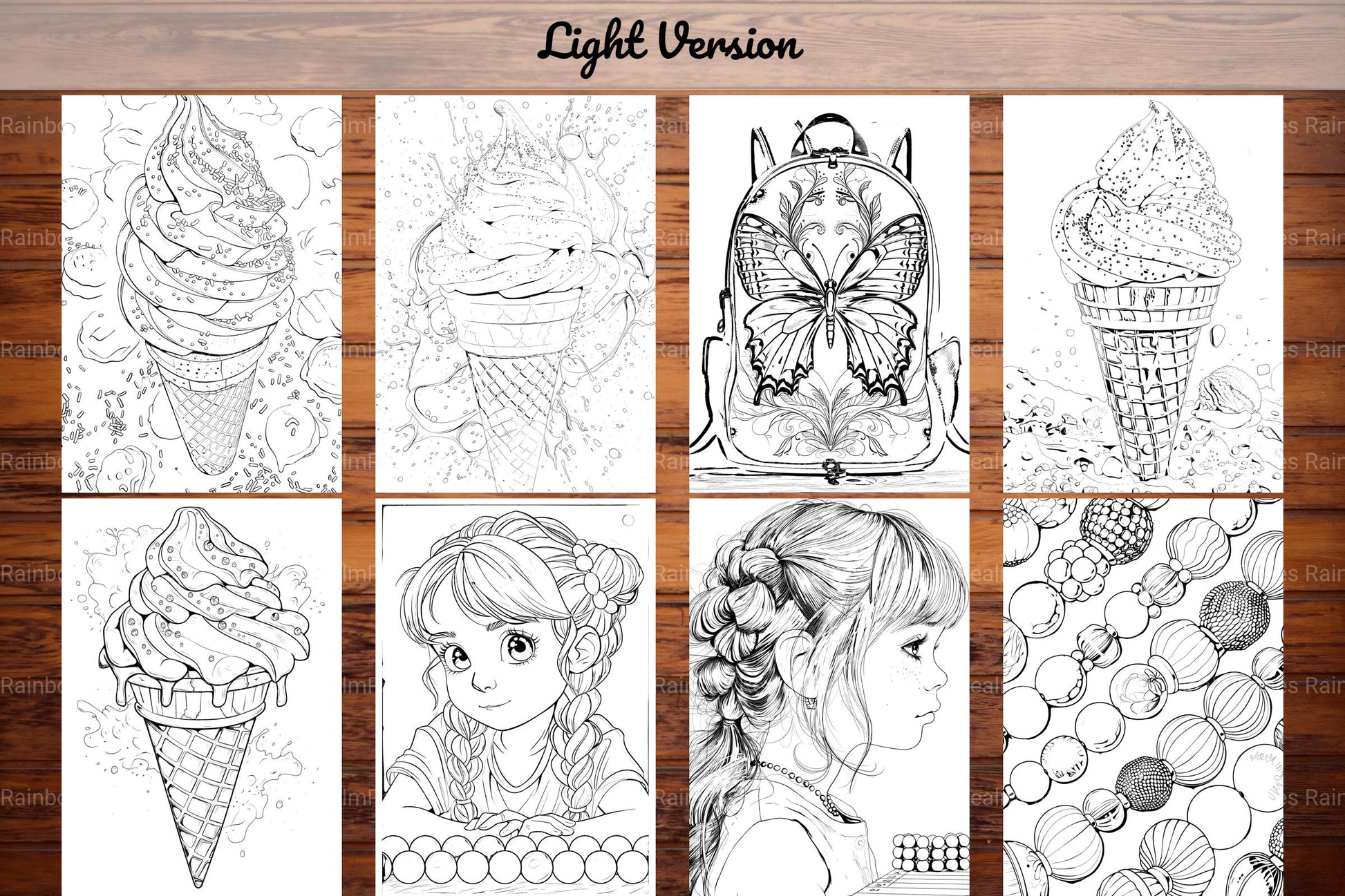 Girls Back To School Coloring Books - CraftNest - Digital Crafting and Art