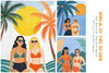 Girls at the Beach - Women