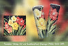 Gladiolus Gouache Tumbler Wrap