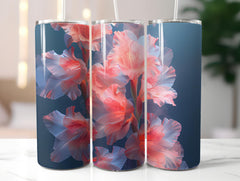 Gladiolus Flowers Tumbler Wrap - CraftNest - Digital Crafting and Art