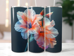 Gladiolus Flowers Tumbler Wrap - CraftNest - Digital Crafting and Art