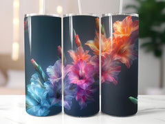 Gladiolus Flowers Tumbler Wrap - CraftNest - Digital Crafting and Art