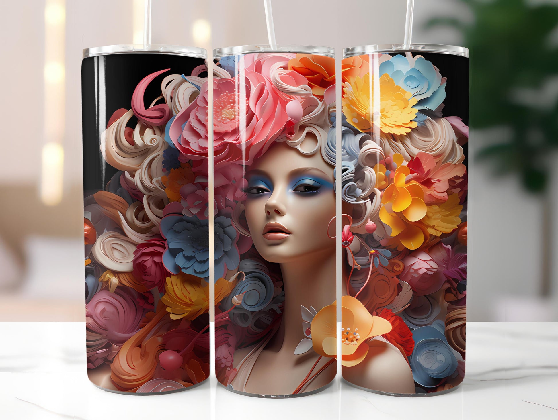 Glam Spring 1 Tumbler Wrap - CraftNest
