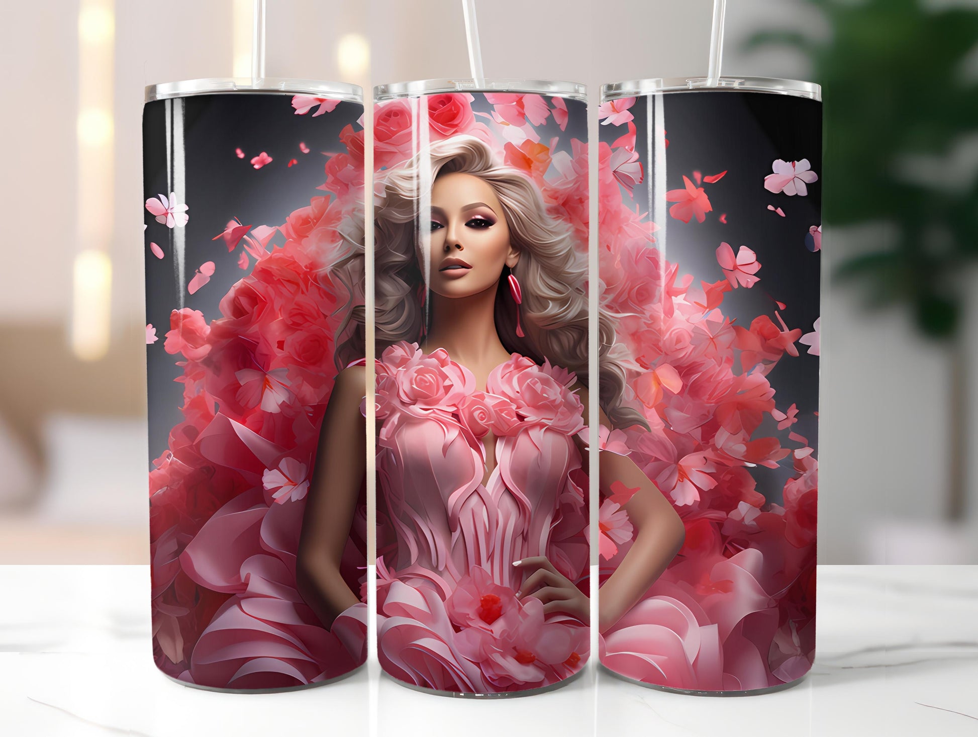 Glam Spring 1 Tumbler Wrap - CraftNest
