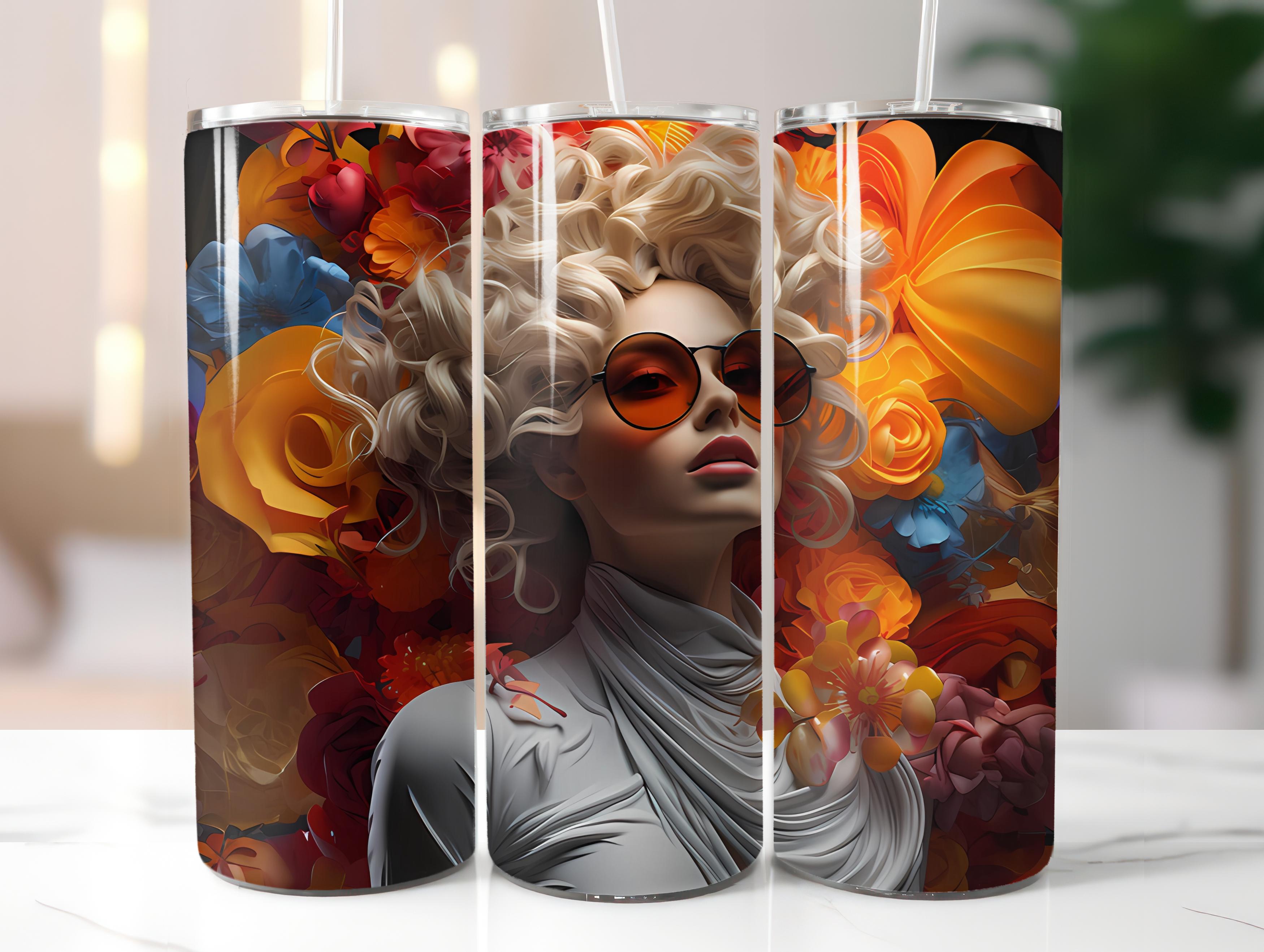 Glam Spring 1 Tumbler Wrap - CraftNest
