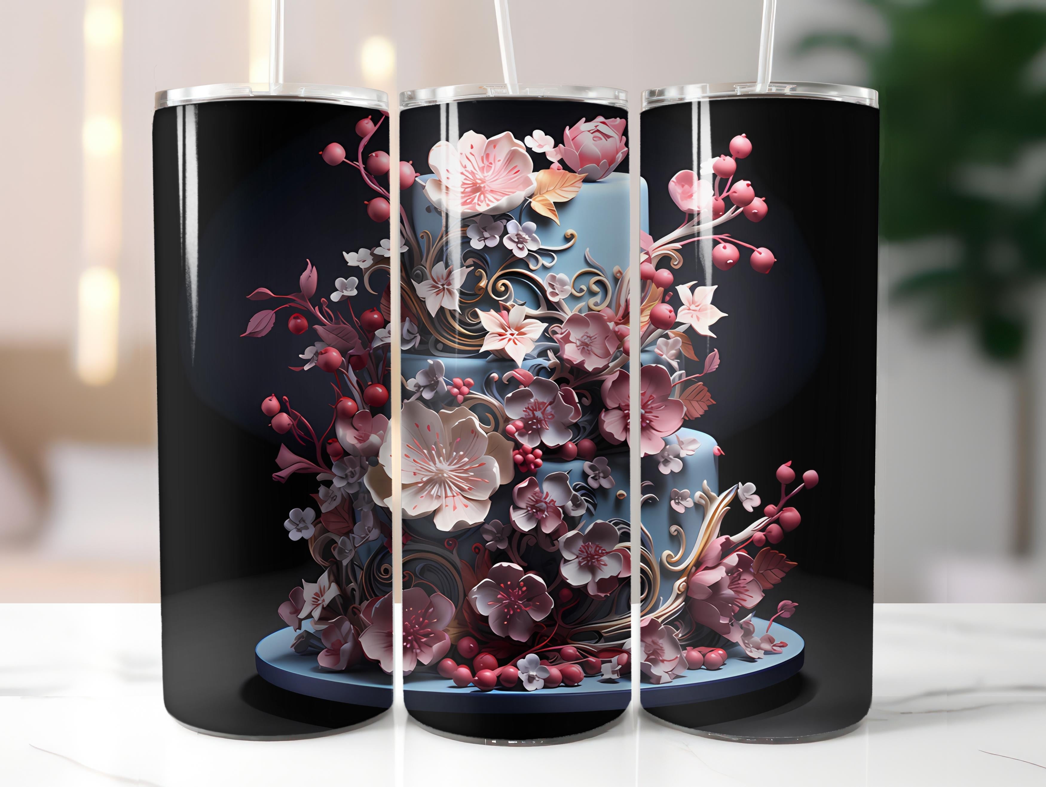 Glam Spring 1 Tumbler Wrap - CraftNest