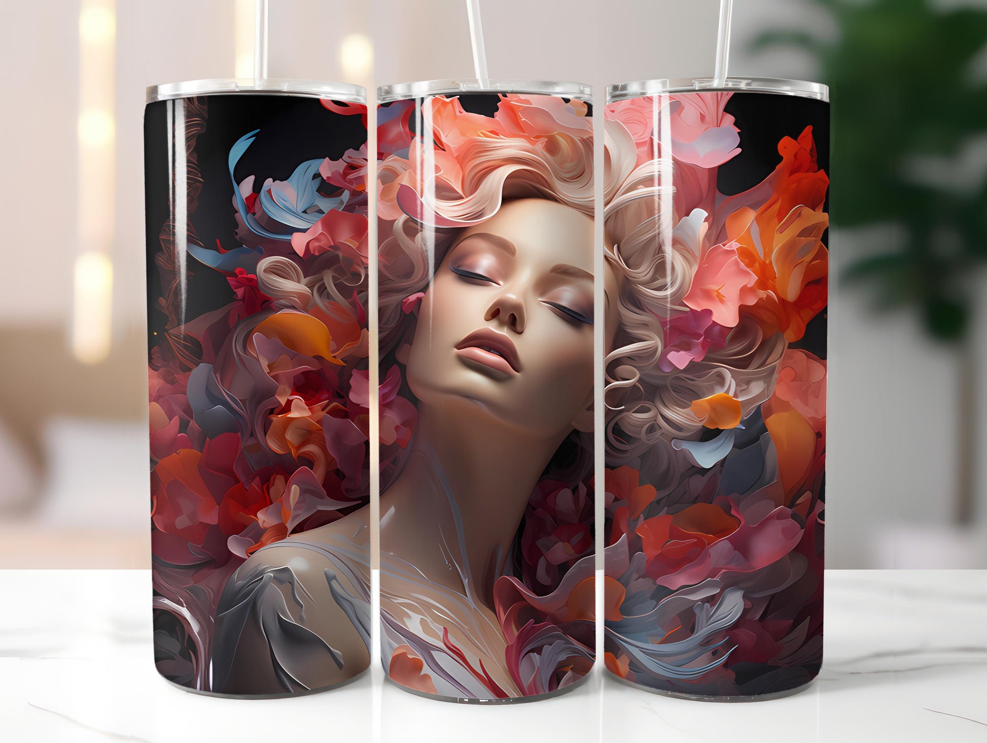 Glam Spring 1 Tumbler Wrap - CraftNest