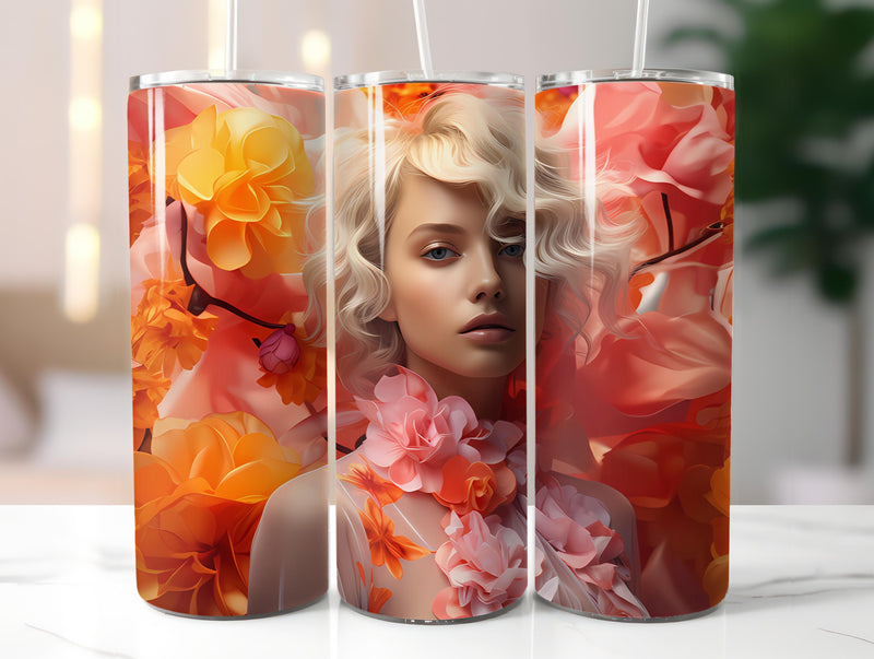 Glam Spring 1 Tumbler Wrap - CraftNest