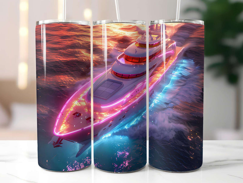 Glam Summer 4 Tumbler Wrap - CraftNest - Digital Crafting and Art