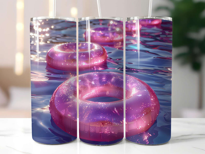 Glam Summer 4 Tumbler Wrap - CraftNest - Digital Crafting and Art